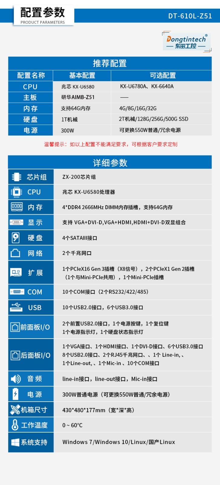 東田國產(chǎn)化4U浙江工控機,國產(chǎn)兆芯處理器,DT-610L-Z51.jpg.jpg