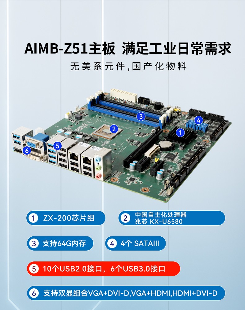 國產(chǎn)化4U天津工控機(jī),兆芯處理器工業(yè)電腦,DT-610P-Z51.jpg