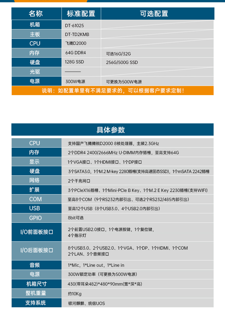 國(guó)產(chǎn)化機(jī)柜工控機(jī),飛騰cpu,適配麒麟統(tǒng)信國(guó)產(chǎn)系統(tǒng),DT-61025-TD2KMB.jpg